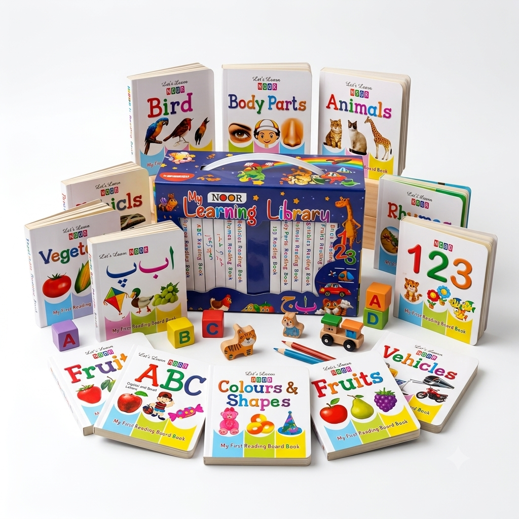 π Complete Learning Kit β 12 Books + LCD Writing Tablet