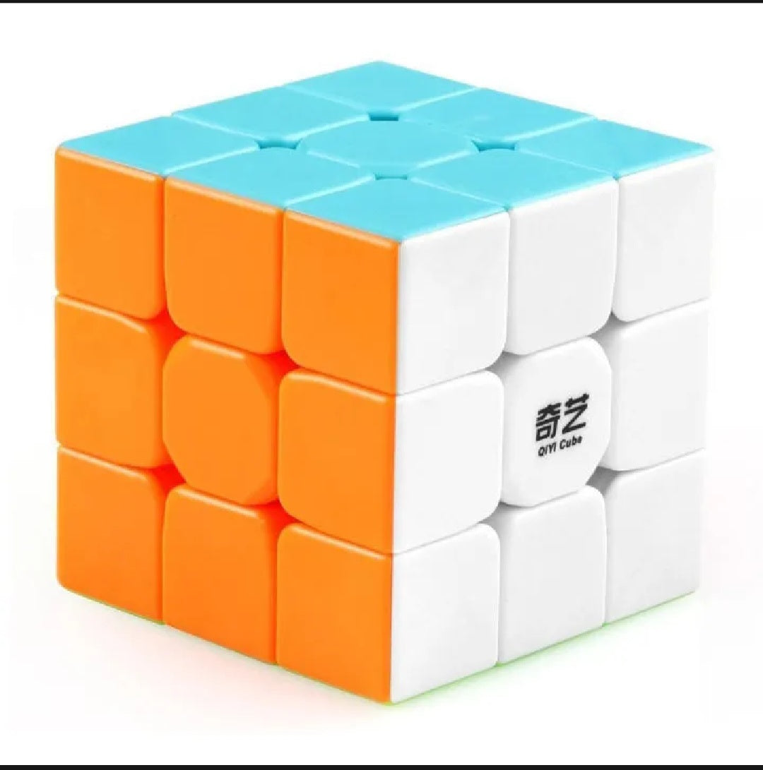 Original Qiyi Rubiks Cube 3x3 Stickerless Qiyi Warrior S Best Quality Fast Speed Magic Rubik Speed Cube Educational Puzzle Toys