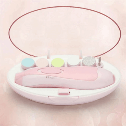 Electric Nail Clipper - Baby Nail Trimmer Clipper Set (random color)