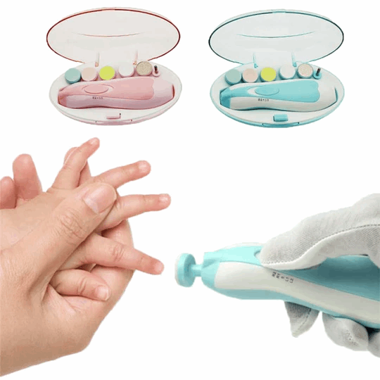Electric Nail Clipper - Baby Nail Trimmer Clipper Set (random color)