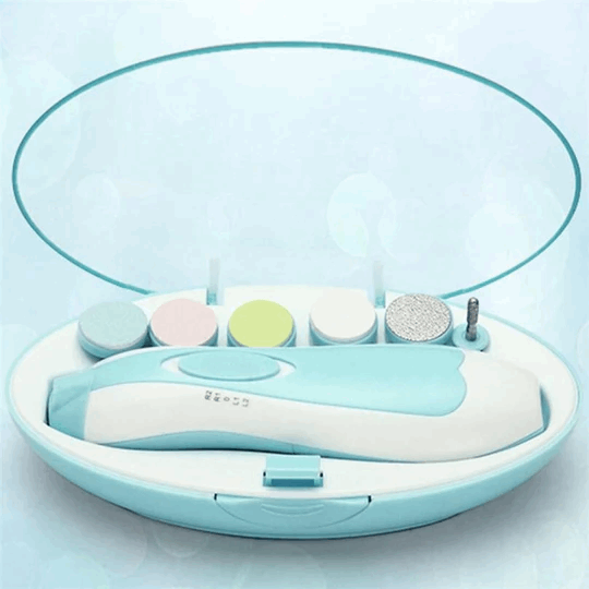 Electric Nail Clipper - Baby Nail Trimmer Clipper Set (random color)