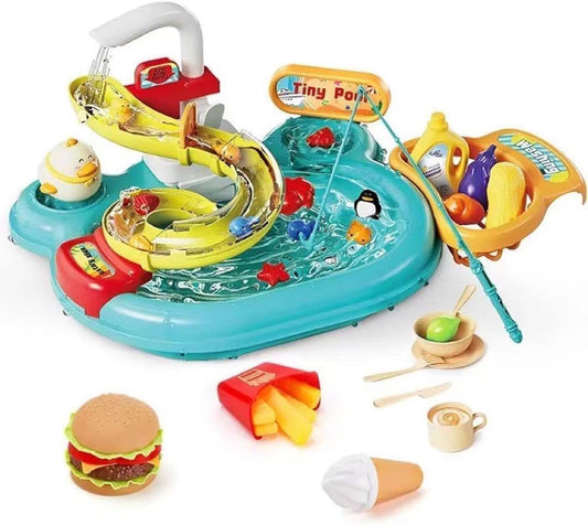Water Play Toy Kitchen Set