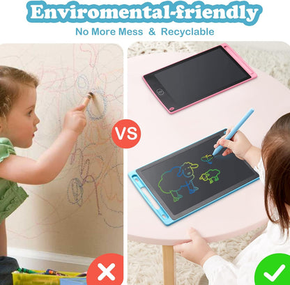 LCD Multicolor Screen Writing Tablet Erasable Writing Board