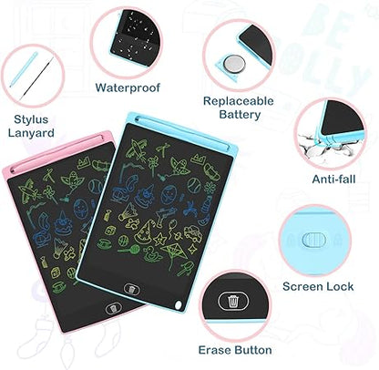 LCD Multicolor Screen Writing Tablet Erasable Writing Board