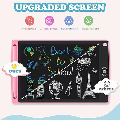 LCD Multicolor Screen Writing Tablet Erasable Writing Board