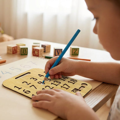 Wooden Stencil Board Set for kids