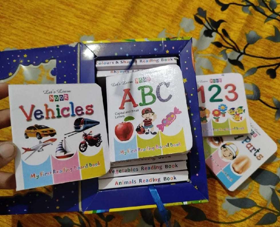 🎁 Educational Gift Set – My First Learning Library (12 Books)