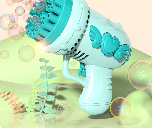 32 Holes Bubble Gun for Kids