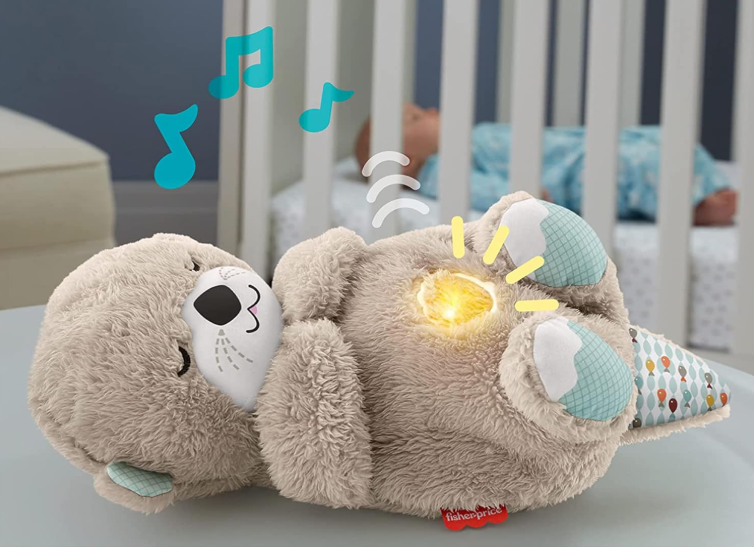 Heartbeat & Light-Up Belly Bear