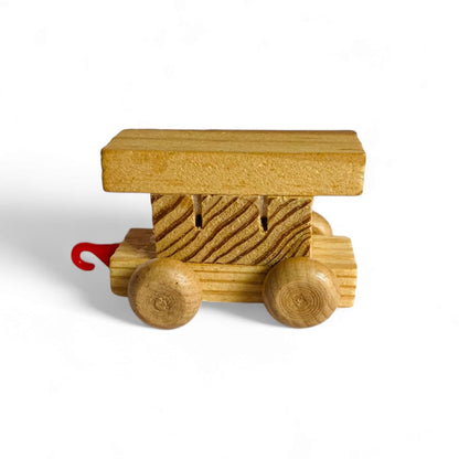 Wooden Alphabet Train Set for Kids – A to Z Letter Learning Toy, Educational ABC Train, Preschool Learning Toy for Toddlers Boys & Girls