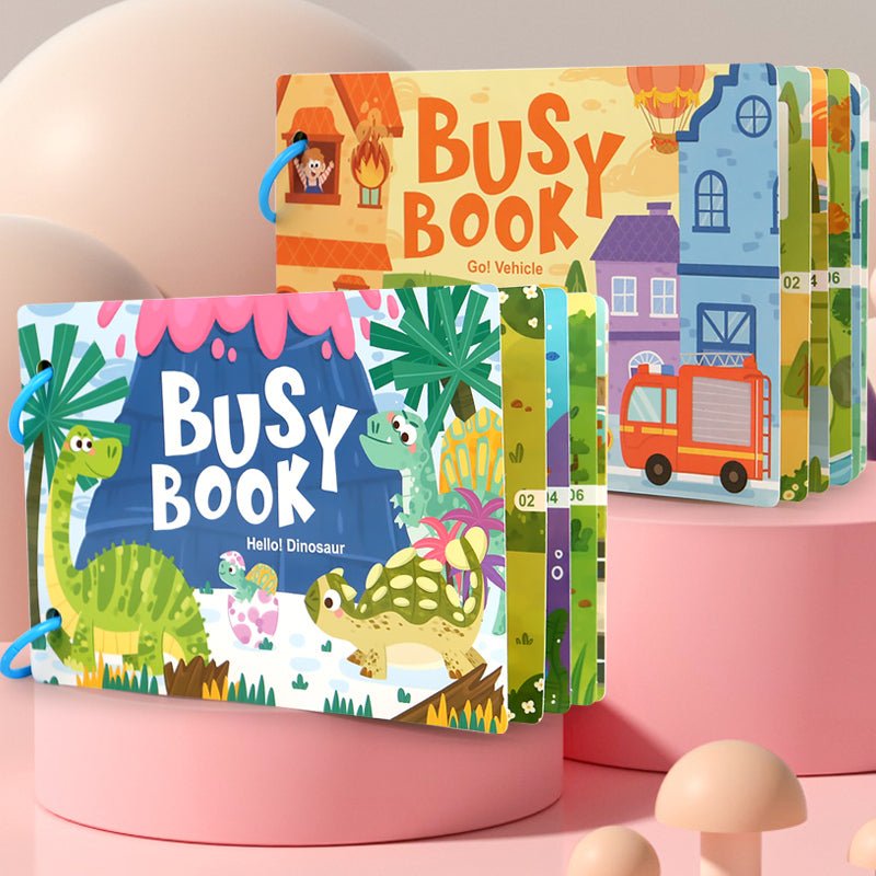 Montessori Learning Busy Book for Kids