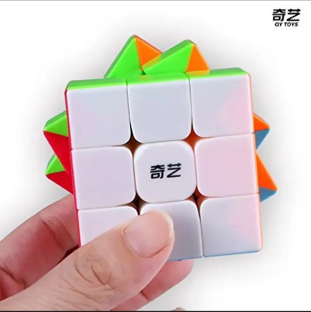 Original Qiyi Rubiks Cube 3x3 Stickerless Qiyi Warrior S Best Quality Fast Speed Magic Rubik Speed Cube Educational Puzzle Toys